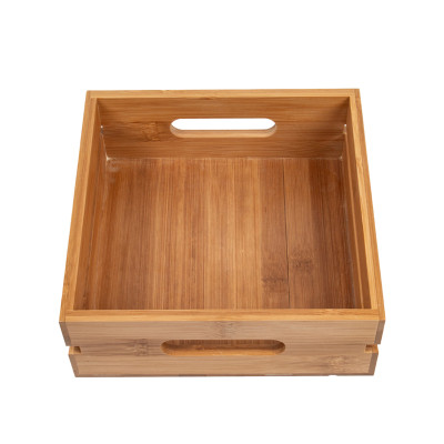 Caixa Bambu 20X20X7cm